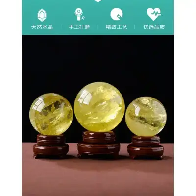 Sfera Citrine (Tujuh Bintang) 15