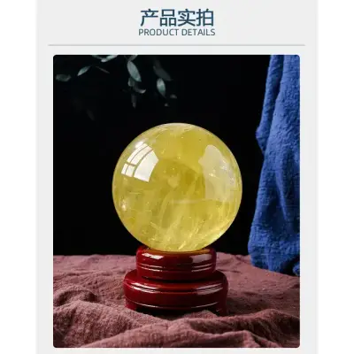 Sfera Citrine (Tujuh Bintang) 17