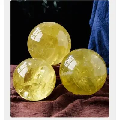 Sfera Citrine (Tujuh Bintang) 18