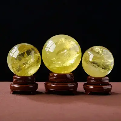 Sfera Citrine (Tujuh Bintang) 3