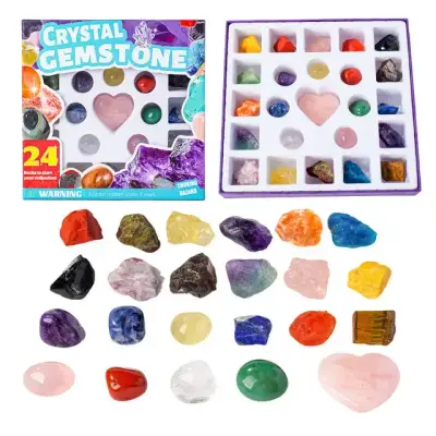 Kotak Buta Kristal Advent (24 Grid) 18