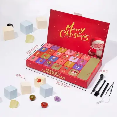 Kotak Buta Kristal Advent (24 Grid) 7