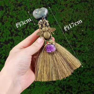 Crystal Heart Magic Broom 13