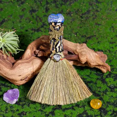 Crystal Heart Magic Broom 15