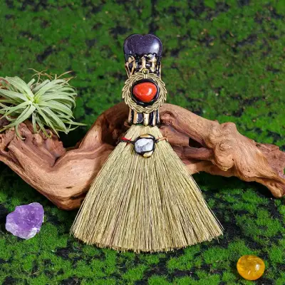 Crystal Heart Magic Broom 17