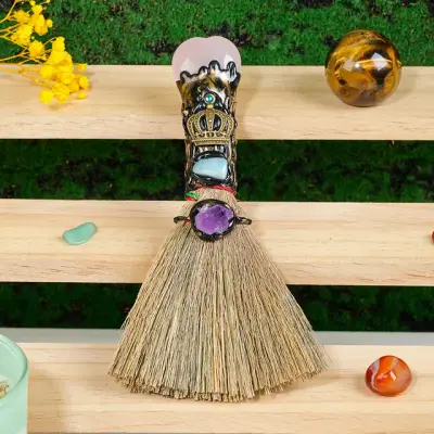 Crystal Heart Magic Broom 8