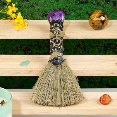 Crystal Heart Magic Broom 9