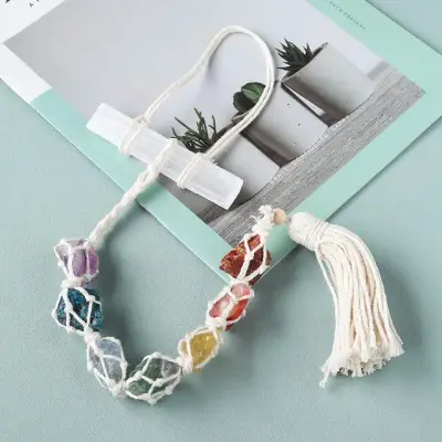 Crystal Net Pendant Charm 14