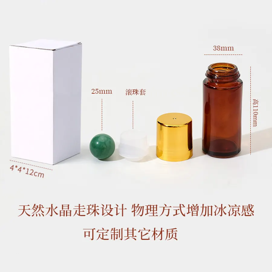 Crystal Roller Massage Bottle