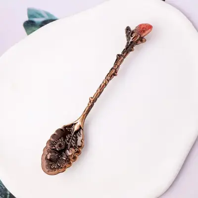 Carved Crystal Spoon 11