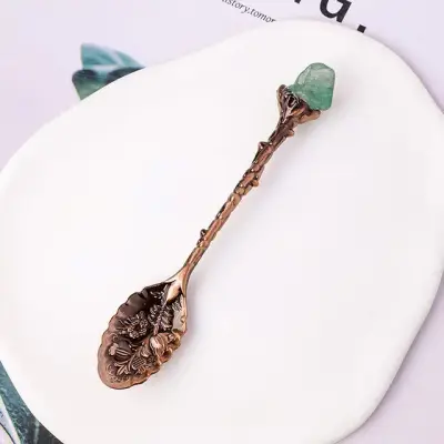 Carved Crystal Spoon 13