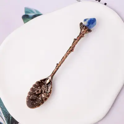 Carved Crystal Spoon 15