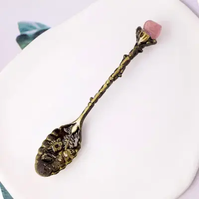 Carved Crystal Spoon 17