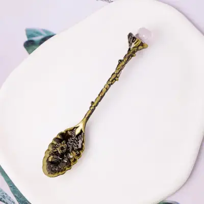 Carved Crystal Spoon 18