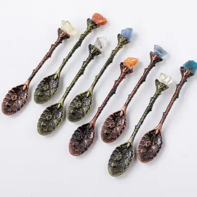 Carved Crystal Spoon 4