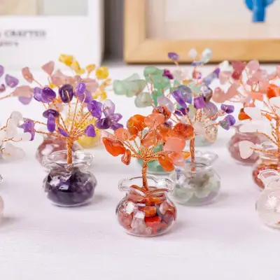 Pokok Kristal Buatan Tangan 2