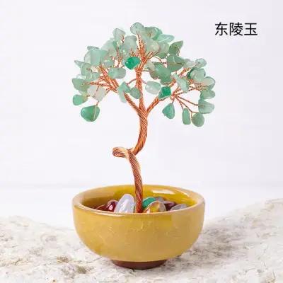 Pokok Kristal Buatan Tangan 11