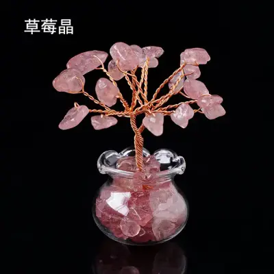 Pokok Kristal Buatan Tangan 13