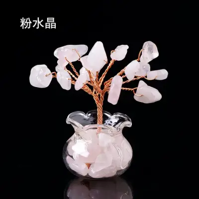 Pokok Kristal Buatan Tangan 14