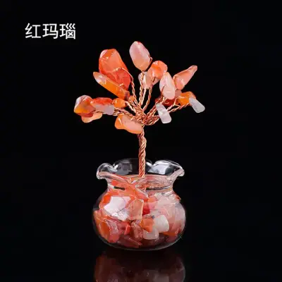 Pokok Kristal Buatan Tangan 15