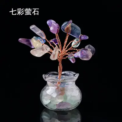 Pokok Kristal Buatan Tangan 16