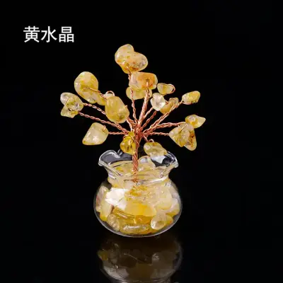 Pokok Kristal Buatan Tangan 18