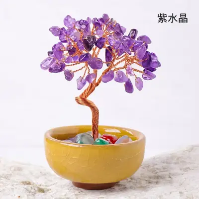 Pokok Kristal Buatan Tangan 8