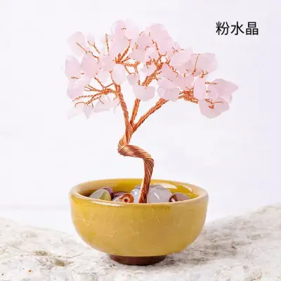Pokok Kristal Buatan Tangan 9