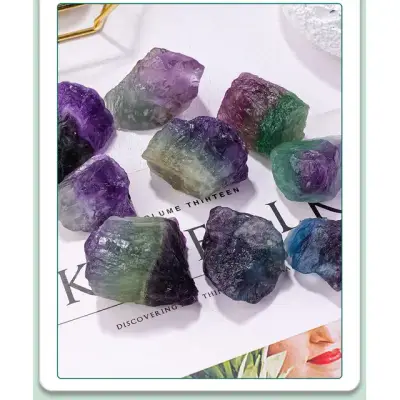 Fluorite Raw Chips 8