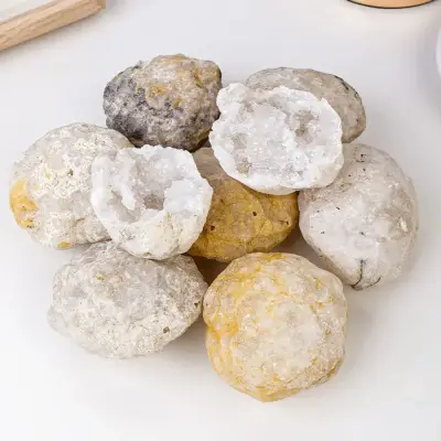 Geod Agate Putih Maghribi