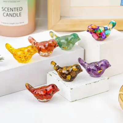 Resin Bird Micro Landscape 2