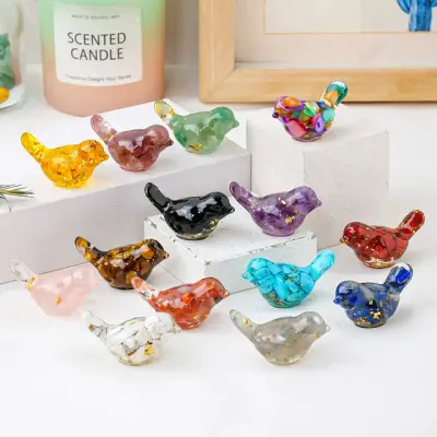 Resin Bird Micro Landscape 3