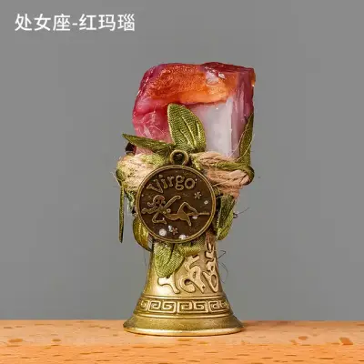 天然水晶十二星座小铃铛 6