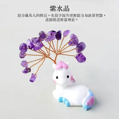 Pokok Kristal Zodiak Cina 11