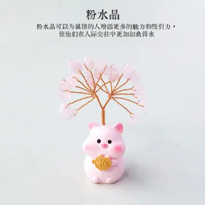 Pokok Kristal Zodiak Cina 16