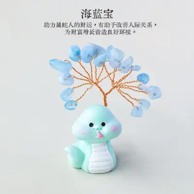 Pokok Kristal Zodiak Cina 10